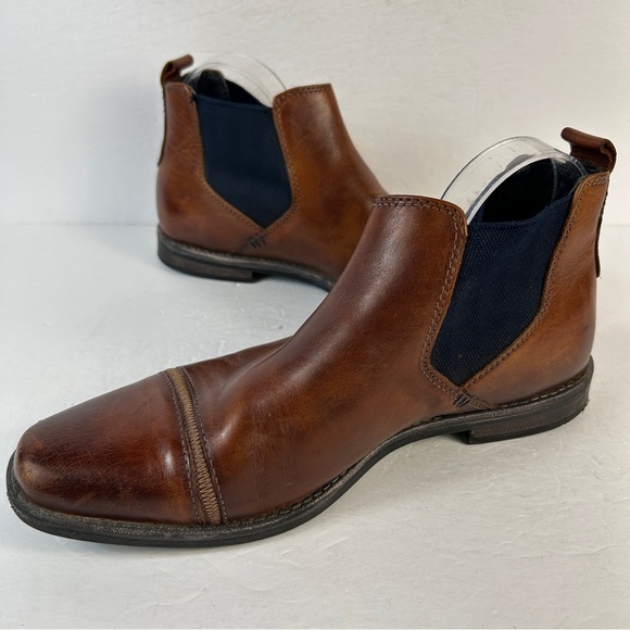 ❤️ Josef Seibel Brown Leather Chukka Boots 41 - Picture 4 of 8